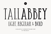 Tall Abbey Serif - Handwritten Font, a Handwritten Font by Tom Chalky (Thumbnail 1 of 7)