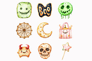Halloween Cookie & Clipart, an Illustration by Design Market (Thumbnail 4 of 4)