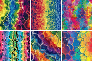Rainbow Chemigram Seamless Patterns, a Pattern Graphic by PrintablesByFranklyn (Thumbnail 4 of 4)