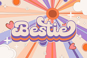 The Retro - Retro Font, a Script Font by Densu Creative (Thumbnail 5 of 7)