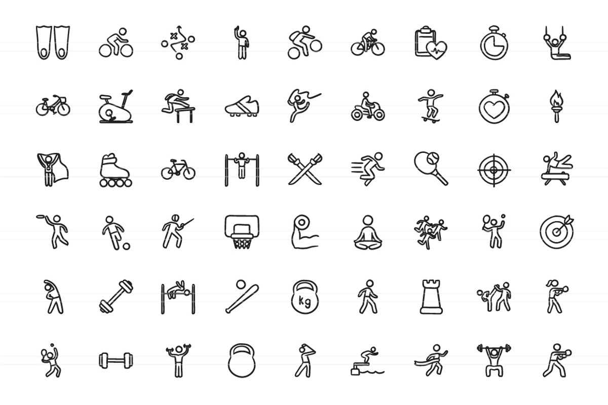 2100 Hand drawn vector icons, an Outline Icon by Visual Generation (Photo 29 of 43)
