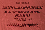 Slow Riot, a Sans Serif Font by Megflags (Thumbnail 5 of 9)