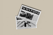 Newspaper Mockup, an Advertising Mockup by Permadi Creative (Thumbnail 2 of 3)