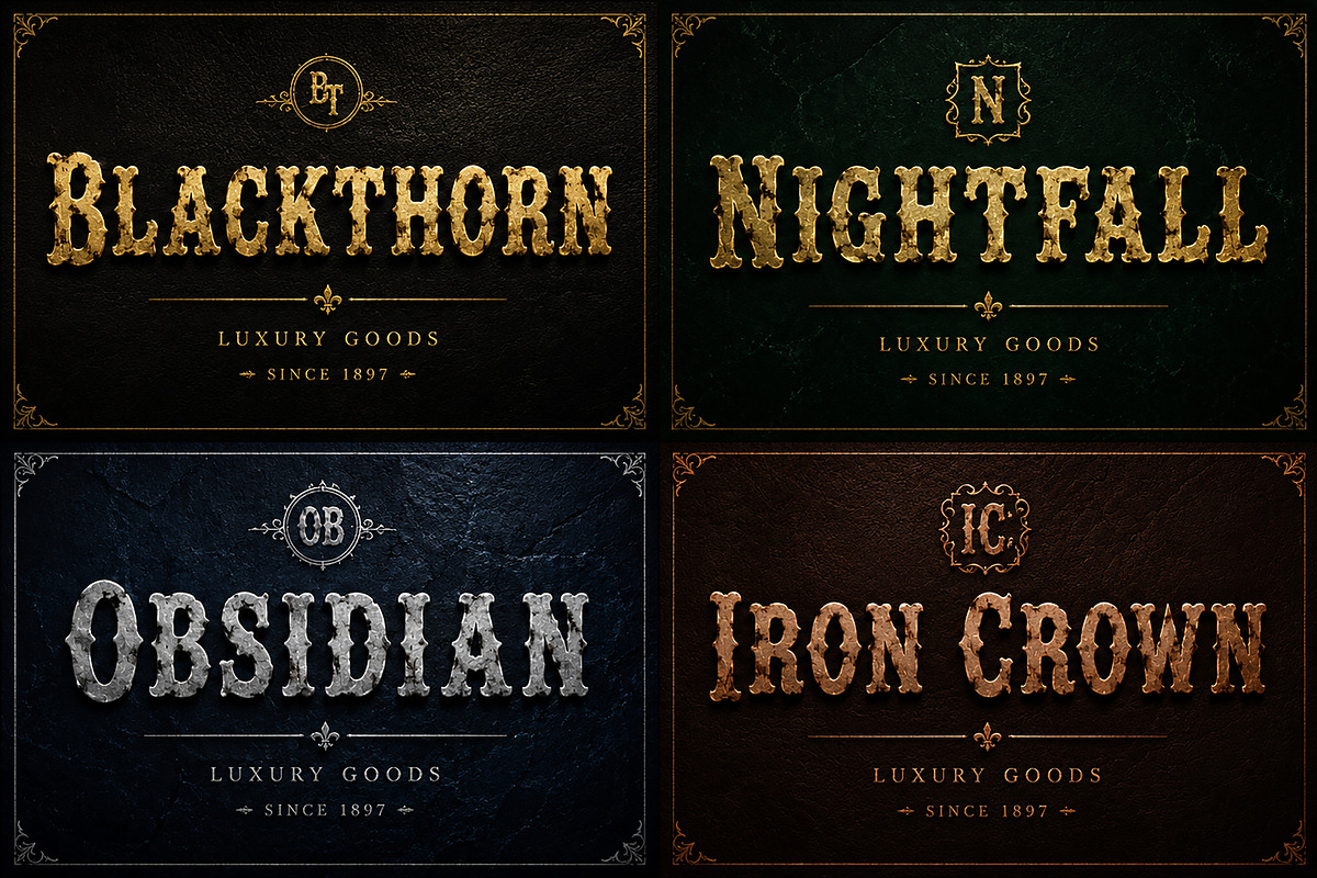 ShadowForge – Fantasy Display Font, a Script Font by Wow Magic (Photo 4 of 5)