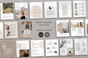 eBook Duo Pack in Canva