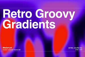 Retro Groovy Gradients Vol 3