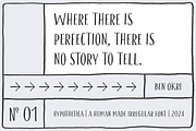 Hypothetica | Human Made & Irregular, a Handwritten Font by Ayca Atalay (Thumbnail 2 of 5)