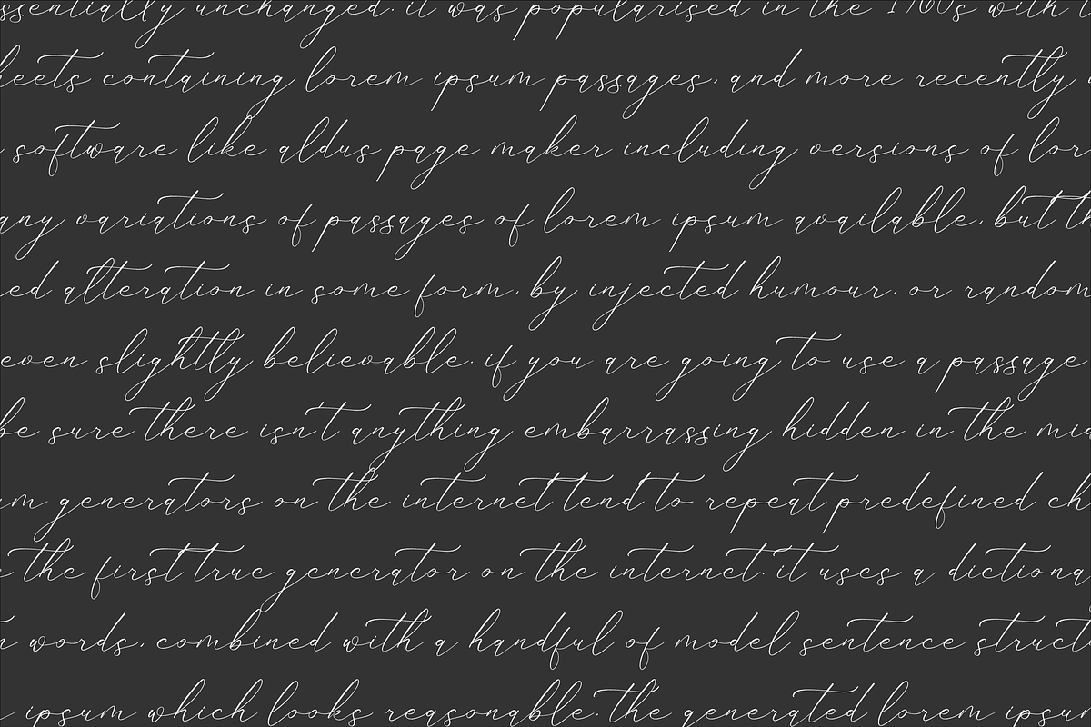 Gladista Arabela Beauty Calligraphy, a Script Font by Storytype Studio (Photo 5 of 15)