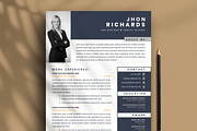 Professional resume Template, a Templates & Theme by paulresume (Thumbnail 1 of 4)