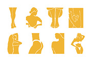 Abstract Female Figure Wall Art, a Background Graphic by C Design Studio (Thumbnail 5 of 12)