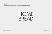 Home Bread Brand Bakery, Pastry Logo, a Branding & Logo Template by Bordo (Thumbnail 4 of 11)