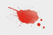 Isolated Watercolor Blots, a Decorative Illustration by BazziBa♥ (Thumbnail 9 of 9)