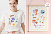 Trendy Summer Girl Clipart & Quotes, a Seasonal Illustration by Ruslana Lubenets (Thumbnail 6 of 16)