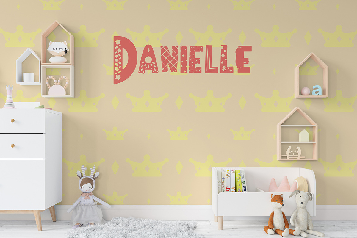 Pencil Case - Scandinavian kids font preview 7