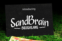 SandBrain - Font Family | 30% OFF
