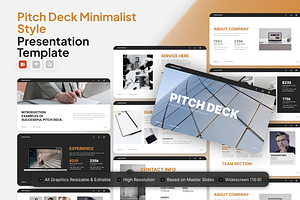 Pitch Deck Minimalist PowerPoint