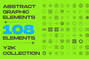 Webcore Y2K Vector Shapes