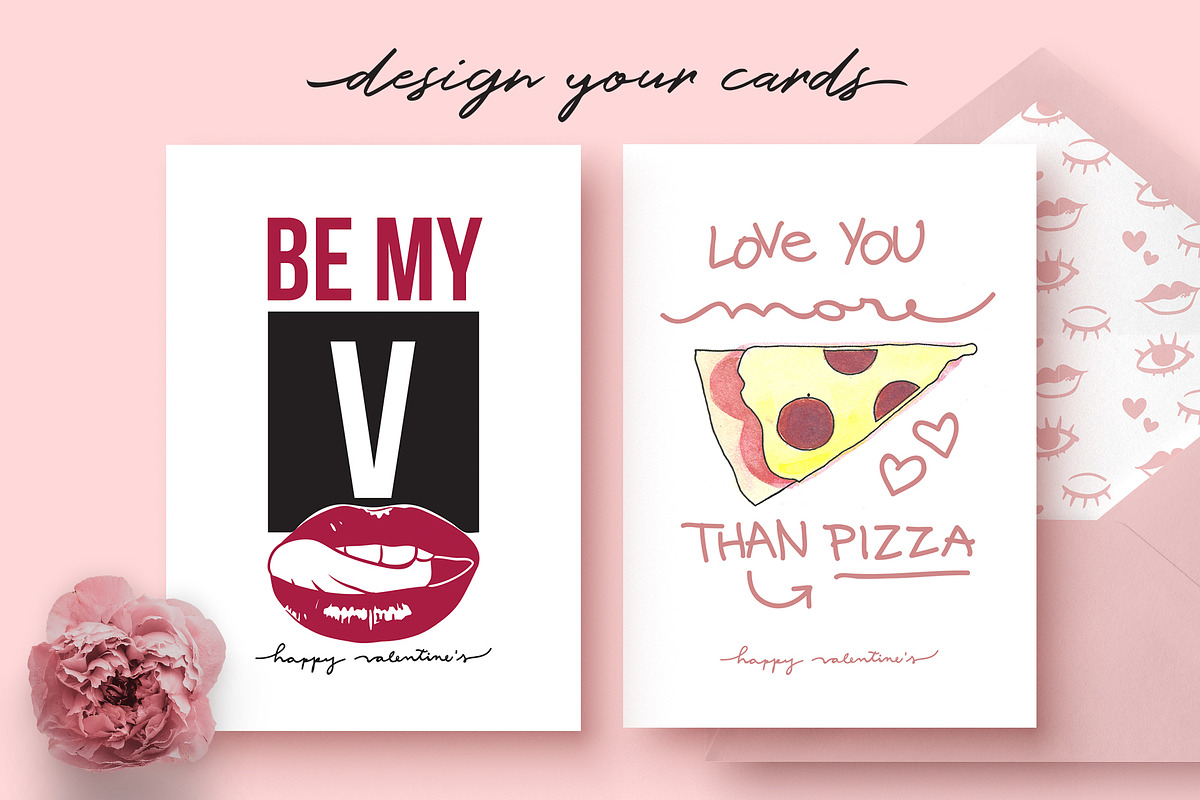 Cool Love - Valentine's pack, an Illustration by MaGo (Photo 4 of 8)