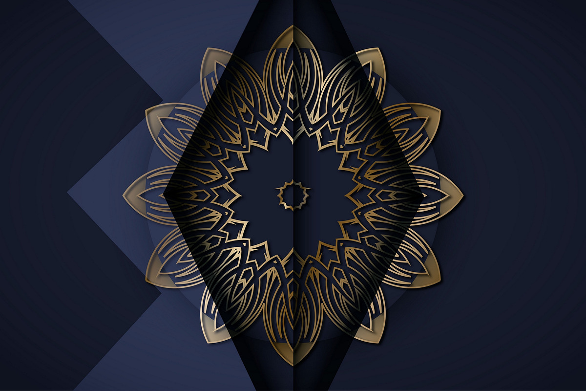 Mandala Luxury Ethnic Vector Bundle, a Background Graphic by NJ Himel (Photo 2 of 93)