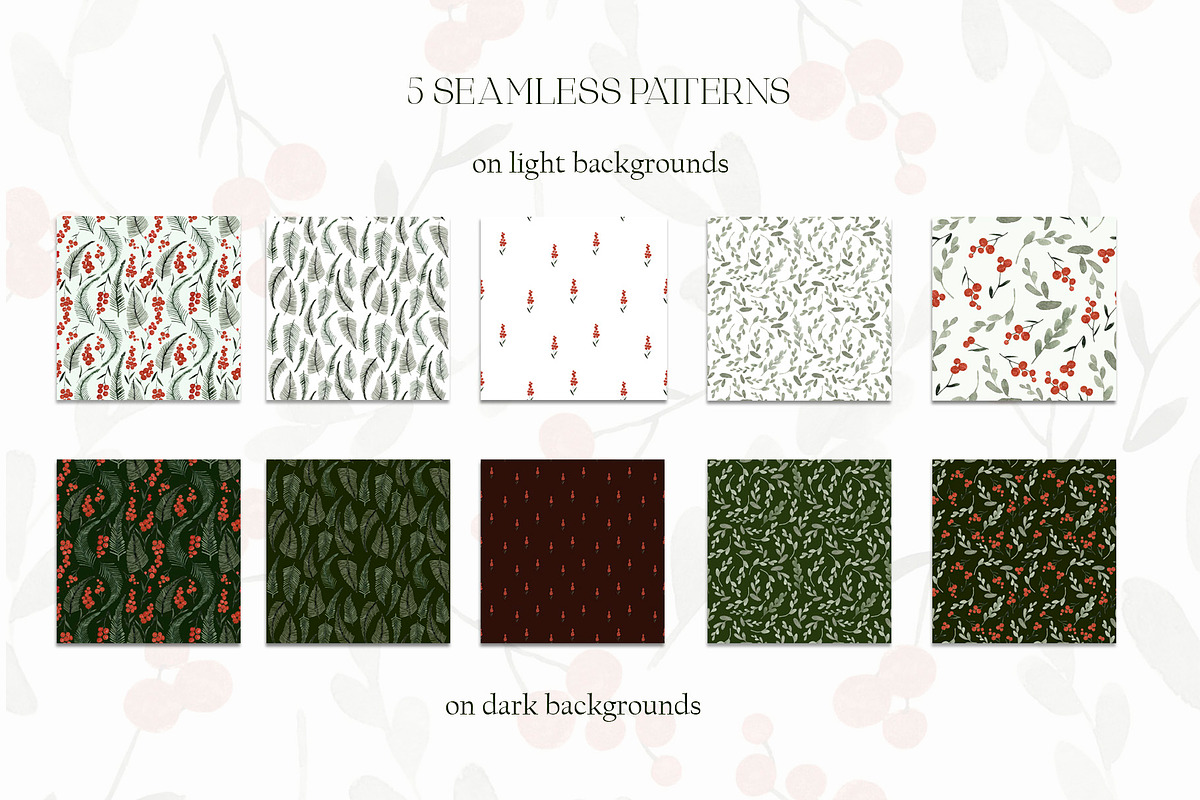 Watercolor berries, a Decorative Illustration by Katia Serdiuk (Photo 2 of 5)
