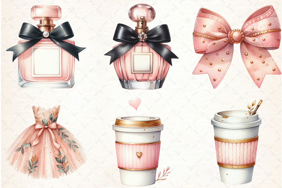 Fashion Classy Elegant Woman Clipart, an Illustration by Libby Wishes (Photo 6 of 6)