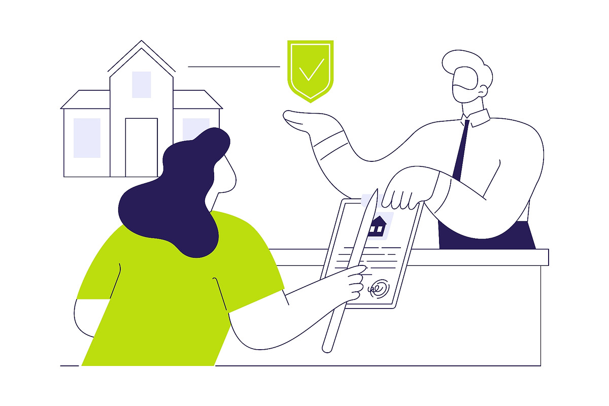 Property insurance abstract concept, a Finance Illustration by Visual Generation (Photo 2 of 3)
