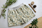 Senna Leaves and Blossom Patterns, a Pattern Graphic by one-touch (Thumbnail 5 of 9)