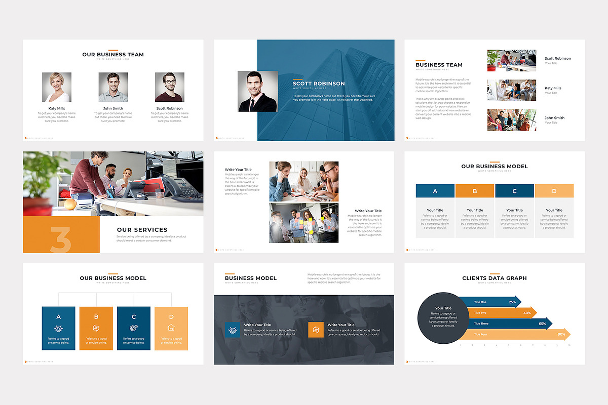 Forward Business Google Slides, a Presentation Template by slidequest (Photo 4 of 16)