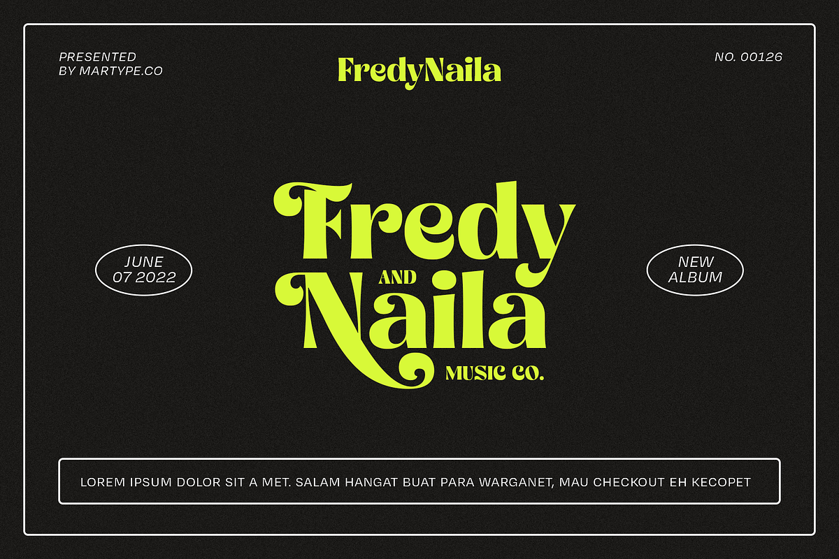 Bropella - Display Font, a Font by Martype Co (Photo 5 of 9)