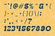 Jocked - Fun Retro Display Font, a Font by Glyphminds Studios (Thumbnail 12 of 13)
