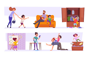 Adhd kids. Hyperactive people in, a Person Illustration by Onyx