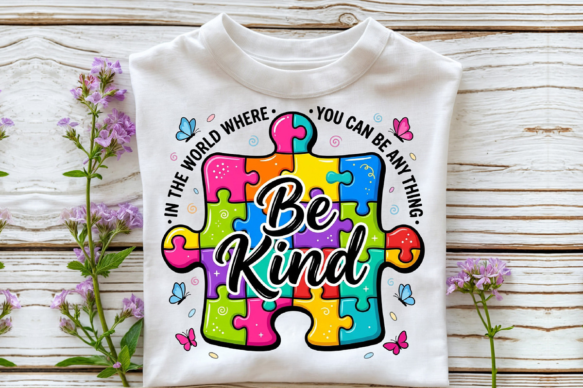 Autism Awareness Sublimation, Autism, an Illustration by Sublimation Artist (Photo 5 of 9)