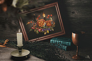 Blessed Samhain Watercolor Set, an Animal Illustration by Fluffy Unicorn (Thumbnail 12 of 14)