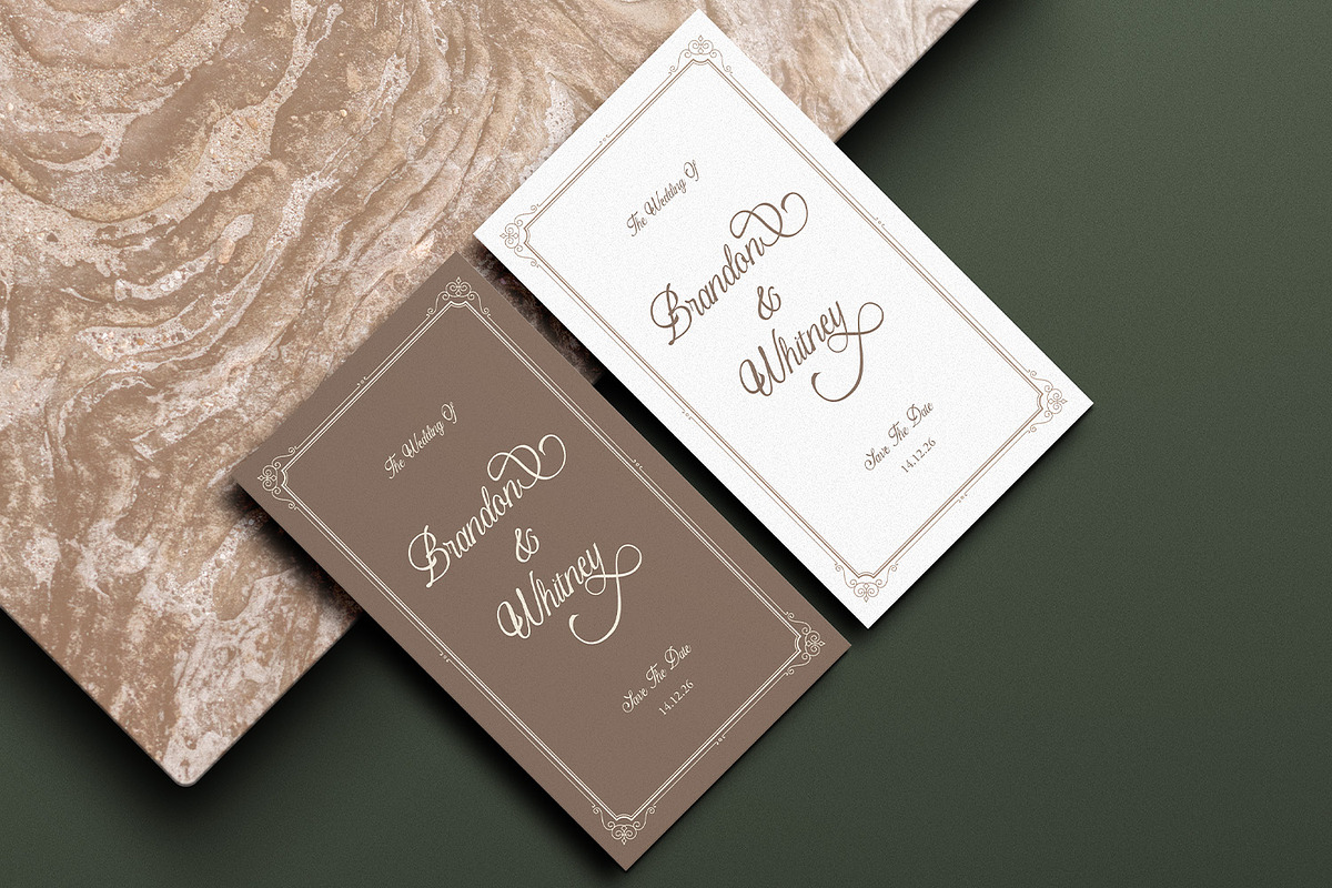 Bristok Lemonade - Cursive Script, a Script Font by Variatype (Photo 10 of 15)