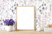 Blank Frame Mockup Interior PSD JPG, a Mockup by Mockup Shop (Thumbnail 2 of 2)