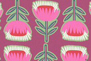 Fringe Bold Abstract Flower Pattern, a Pattern Graphic by likorbut (Thumbnail 11 of 11)