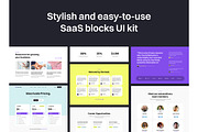 SaaS Blocks UI Kit, a Landing Page Template by CreativeUI (Thumbnail 2 of 6)