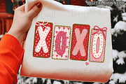 Crochet XOXO Valentine's Day PNG, an Illustration by OK Design (Thumbnail 1 of 6)