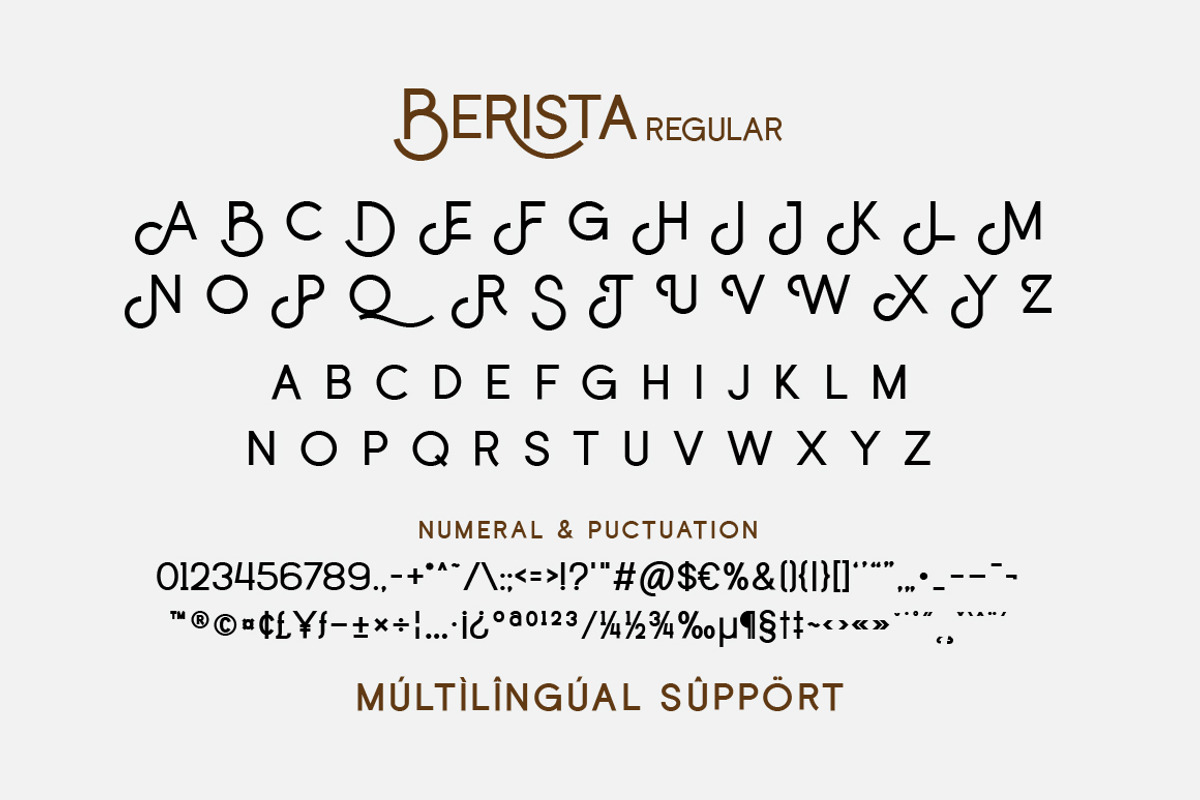 Berista Stylish Font, a Sans Serif Font by Typebae (Photo 8 of 8)