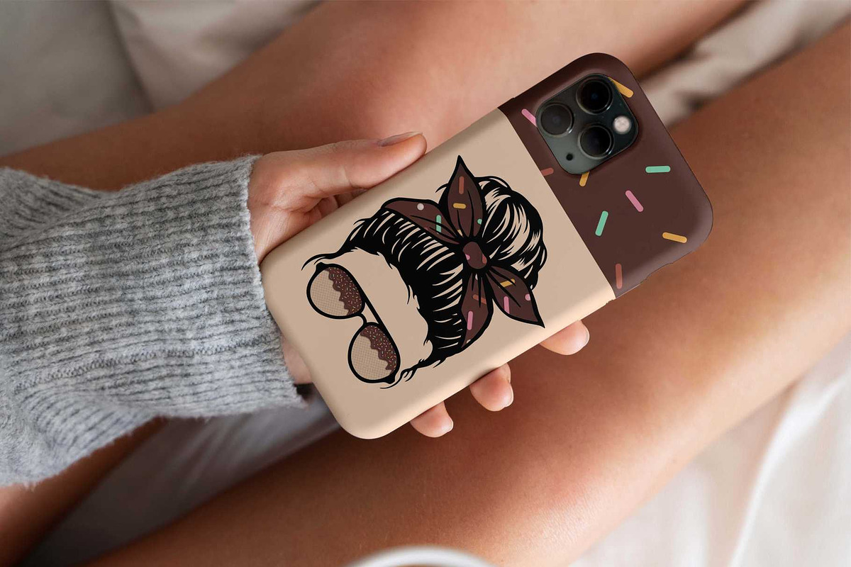 Modern Messy Bun PNGs, a Person Illustration by Unusual Vectors (Photo 6 of 10)