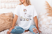 Spring Silly Goose PNG Digital, an Illustration by SharpMarketplace (Thumbnail 3 of 9)