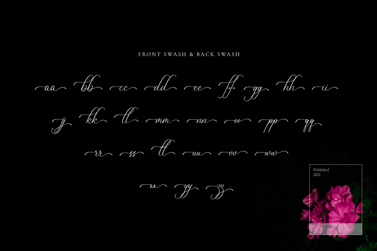 Bulvaryante - Romantic Calligraphy, a Script Font by RockboyStd (Photo 10 of 12)