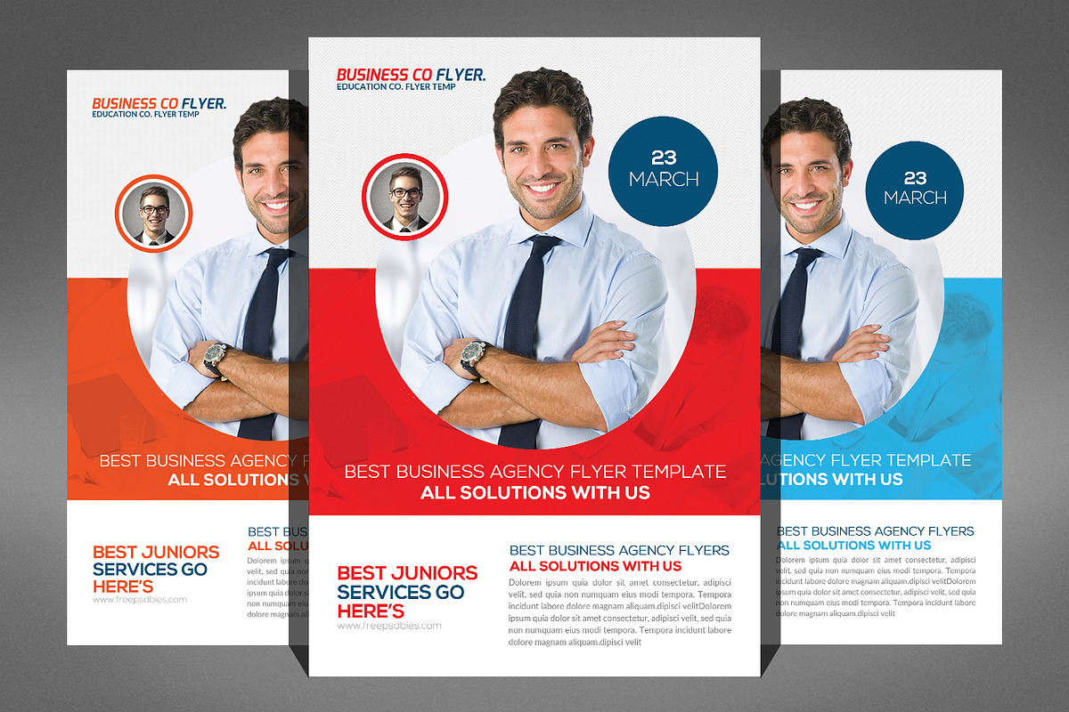 Modern Business Flyer Bundle, a Flyer Template by Graphic Templates (Photo 2 of 6)