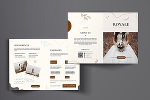 Wedding Organizer Bifold Brochure