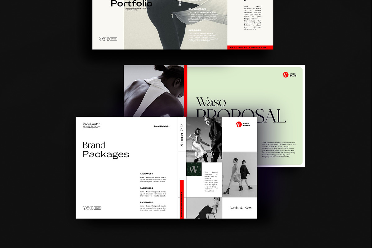 WASO | Brand Proposal, a Presentation Template by Studio Industry (Photo 4 of 10)