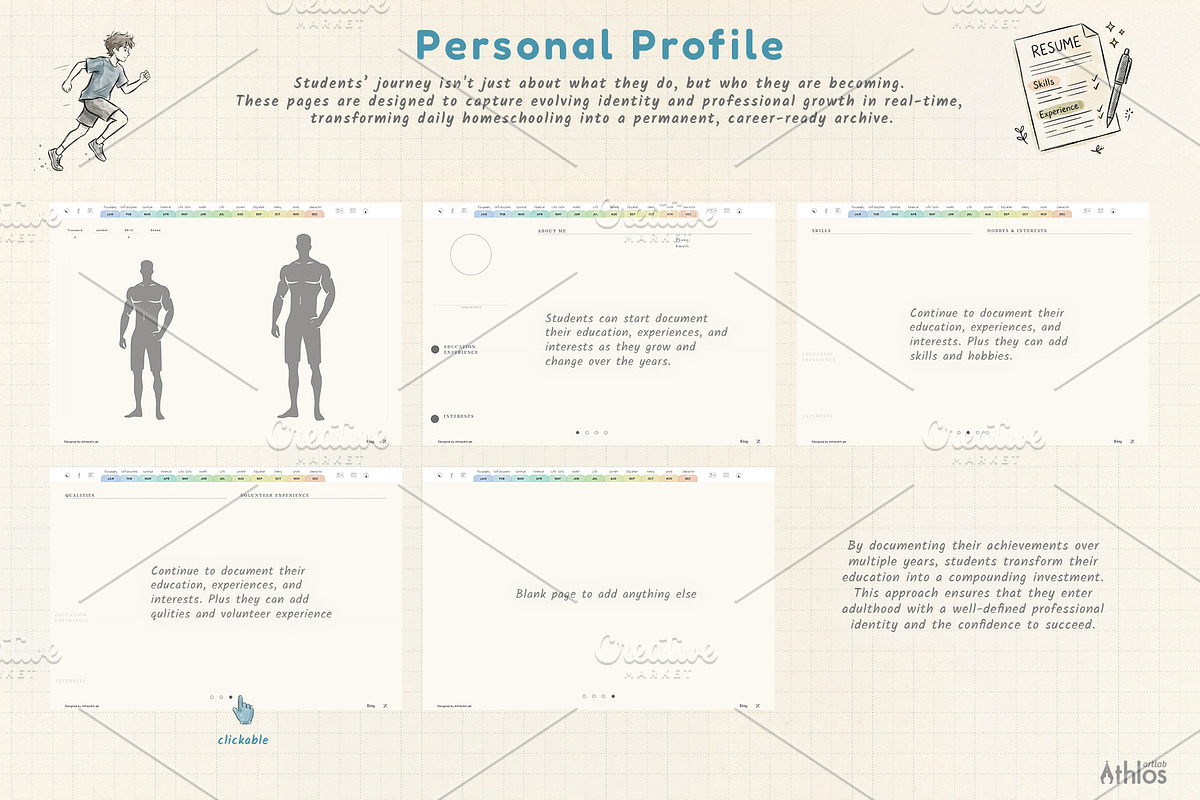 My School Journal, a Presentation Template by Athlos ArtLab (Photo 7 of 9)