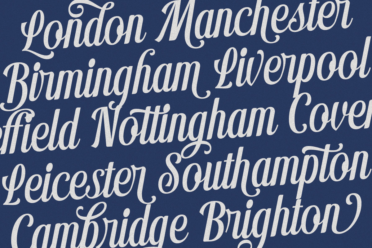 Beathend Display Script, a Script Font by Letterhend Studio (Photo 7 of 9)