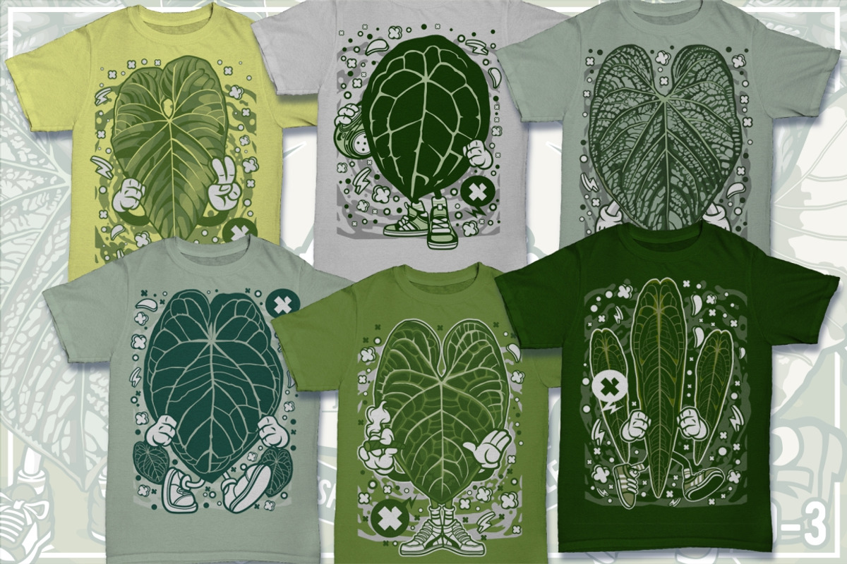 100 Cartoon Tshirt Designs Bundle #9, an Illustration by roach_graphic (Photo 12 of 17)