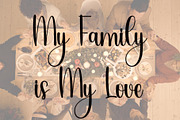 Family Christmas, a Handwritten Font by InermediaSTUDIO (Thumbnail 4 of 7)