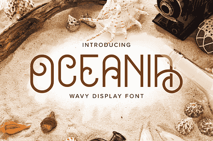 Oceania | Display Font